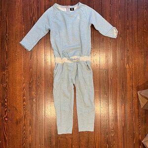 Onepiece Onesies Women's Size M - Light blue with cream details - Worn once